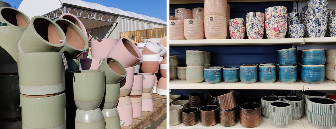 Buy Pottery near Edinburgh Merryhatton Garden Centre