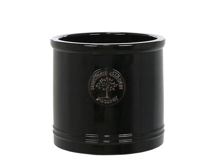 20cm Black Heritage Cylinder