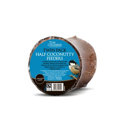 Coconut- twin pack of half coconut