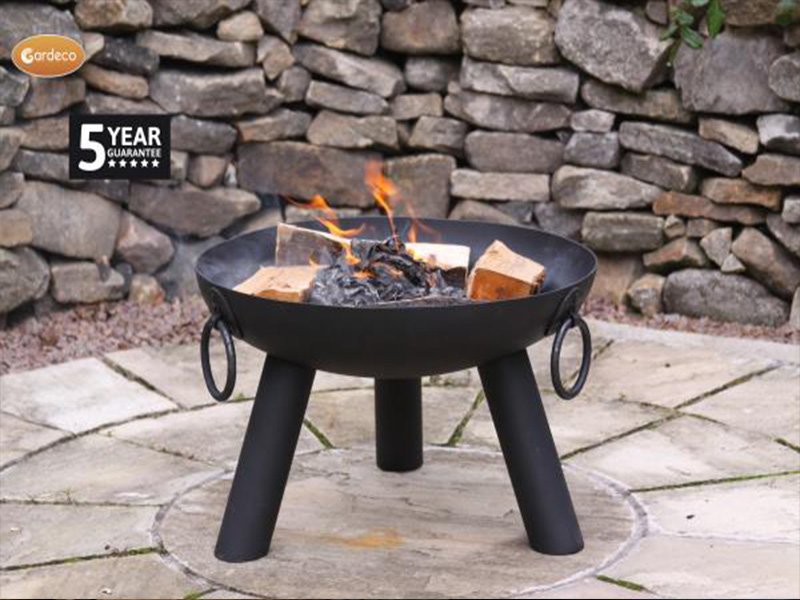 Dakota Steel Fire Pit XL 100cm Merryhatton Garden Centre
