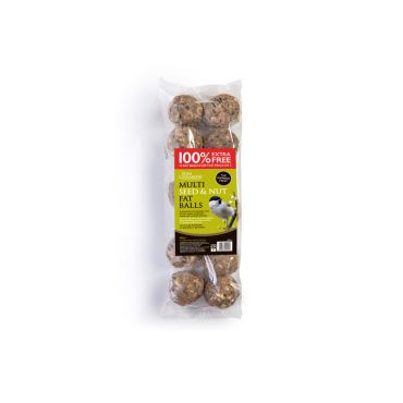 Fat Balls - 10 pack - Multi Seed & Nut - 100% Extra Free