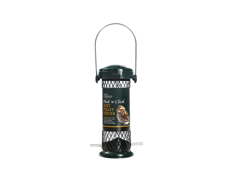 Flick 'n' Click Suet Pellet Feeder Merryhatton Garden Centre