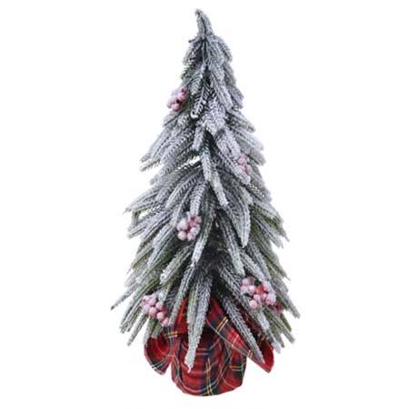Snowy mini tree with berries