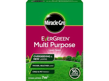 Miracle-Gro  Evergreen  Multipurpose Grass Seed 840g