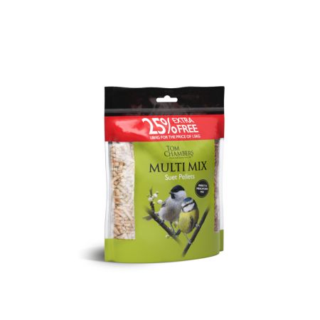 Multi Mix Suet Pellets -1.5kg + 25% Extra Free = 1.88kg