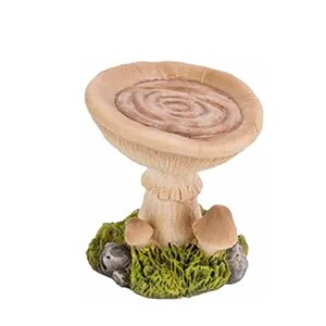 Mushroom Birdbath