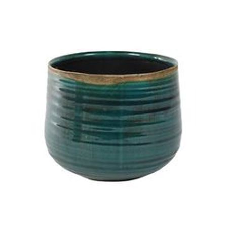 Pot Como turquoise D15 H14