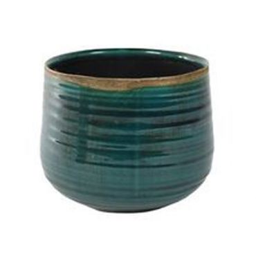 Pot Como turquoise D18 H15