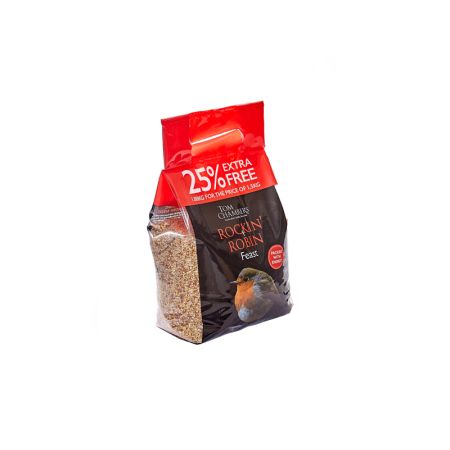 Rockin Robin Feast - 1.5kg + 25% Extra Free = 1.88kg